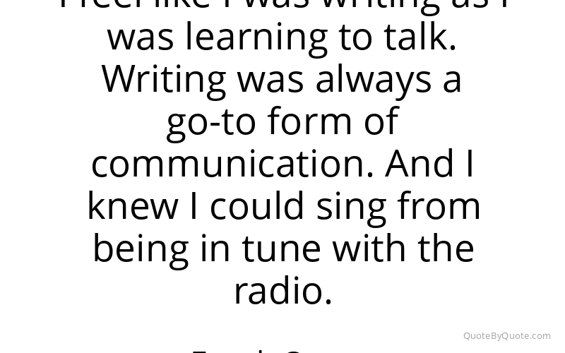 Preview image for this quote by Frank Ocean