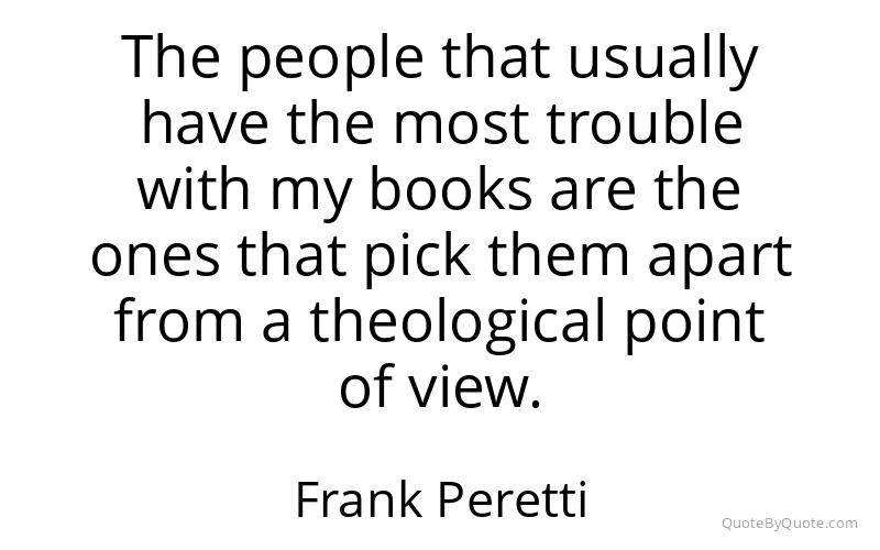 Preview image for this quote by Frank Peretti