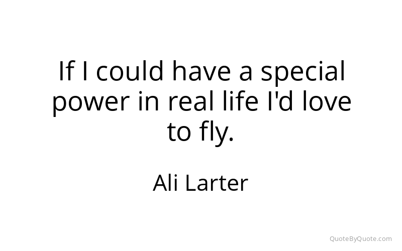 Preview image for this quote by Ali Larter
