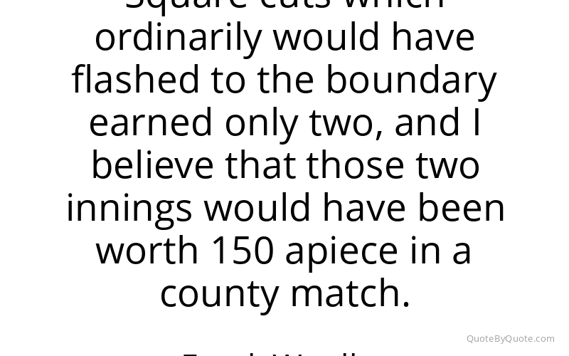 Preview image for this quote by Frank Woolley