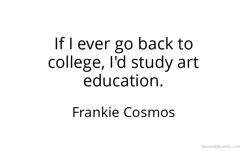 Preview image for this quote by Frankie Cosmos