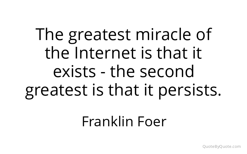 Preview image for this quote by Franklin Foer