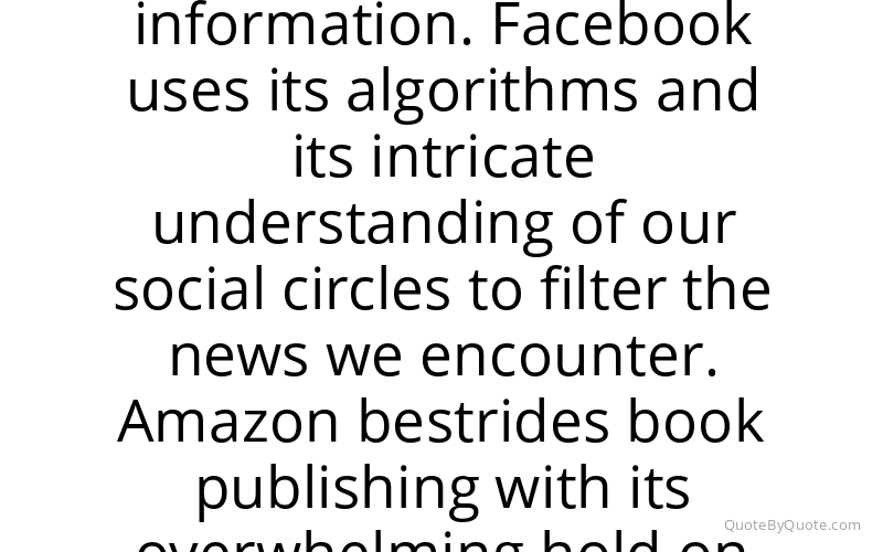 Preview image for this quote by Franklin Foer