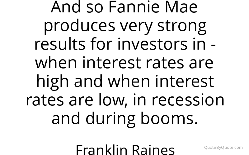 Preview image for this quote by Franklin Raines