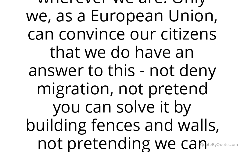 Preview image for this quote by Frans Timmermans