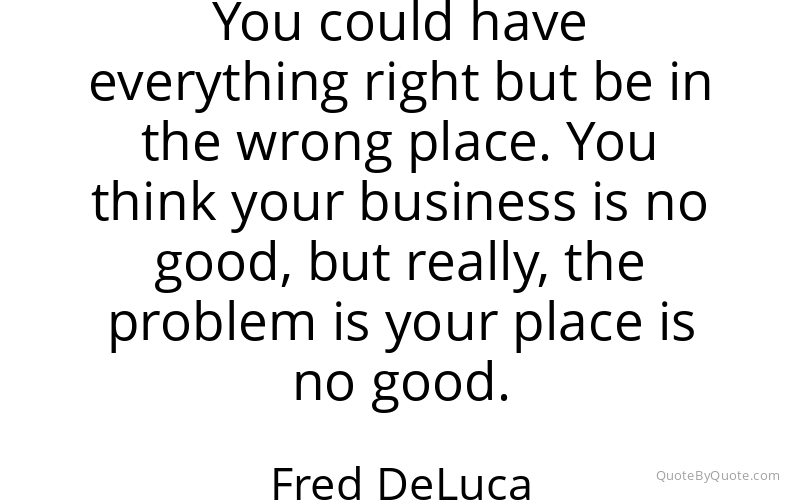 Preview image for this quote by Fred DeLuca