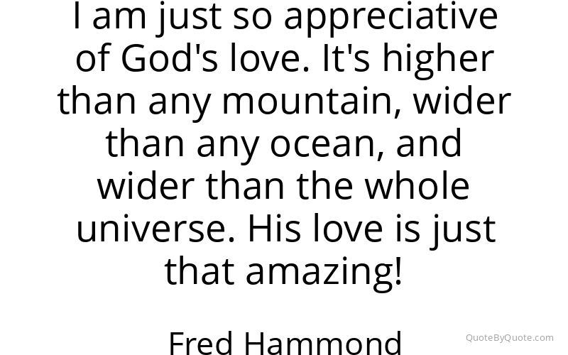 Preview image for this quote by Fred Hammond
