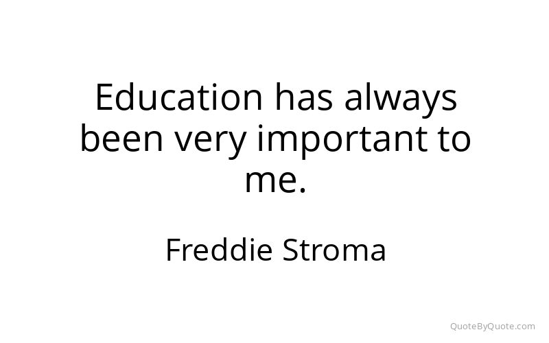 Preview image for this quote by Freddie Stroma