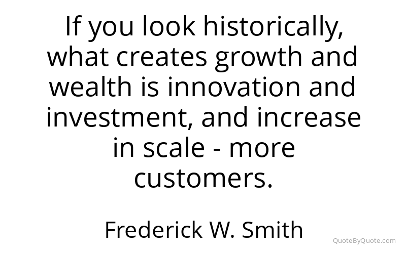 Preview image for this quote by Frederick W. Smith