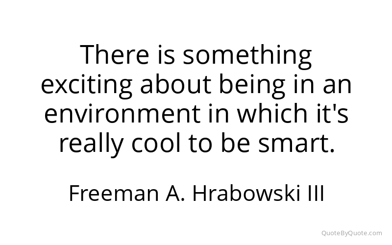 Preview image for this quote by Freeman A. Hrabowski III