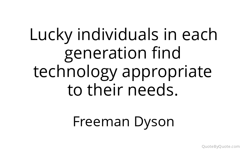 Preview image for this quote by Freeman Dyson