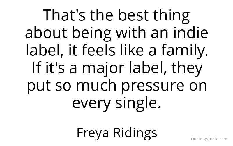 Preview image for this quote by Freya Ridings