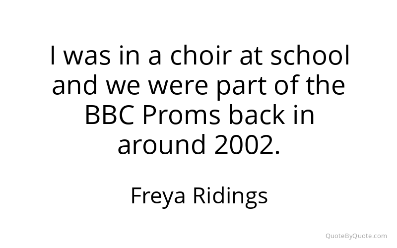Preview image for this quote by Freya Ridings
