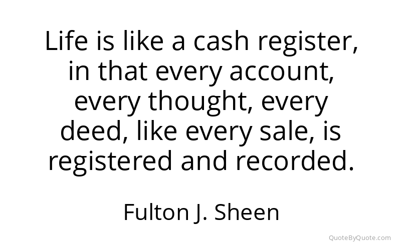 Preview image for this quote by Fulton J. Sheen