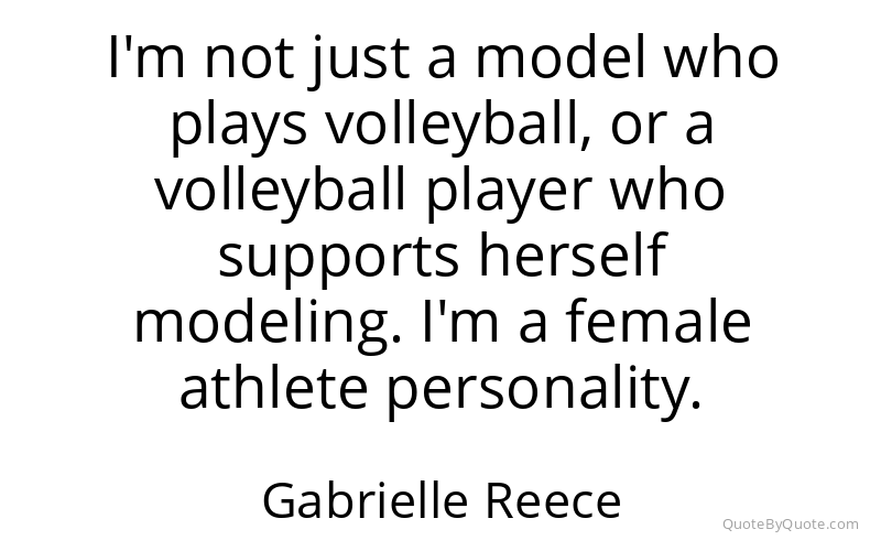 Preview image for this quote by Gabrielle Reece