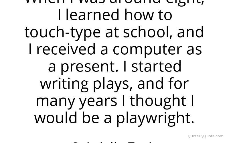 Preview image for this quote by Gabrielle Zevin