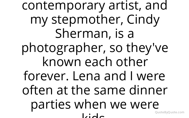 Preview image for this quote by Gaby Hoffmann