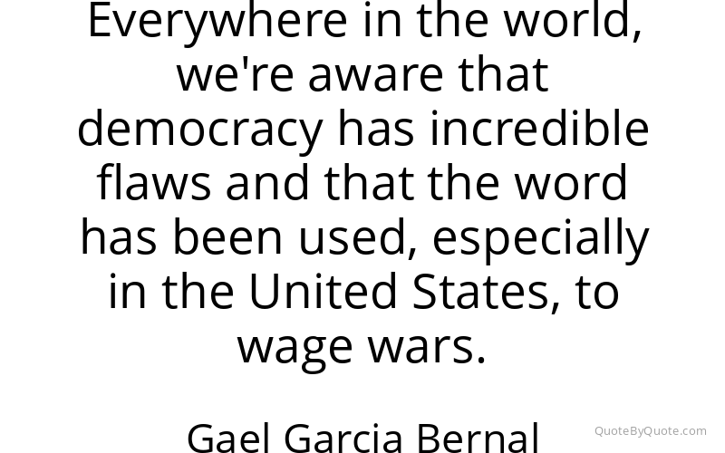 Preview image for this quote by Gael Garcia Bernal