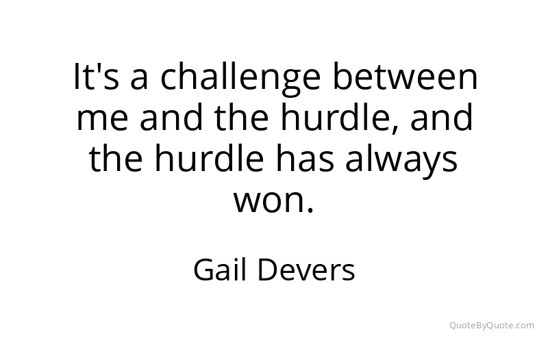 Preview image for this quote by Gail Devers