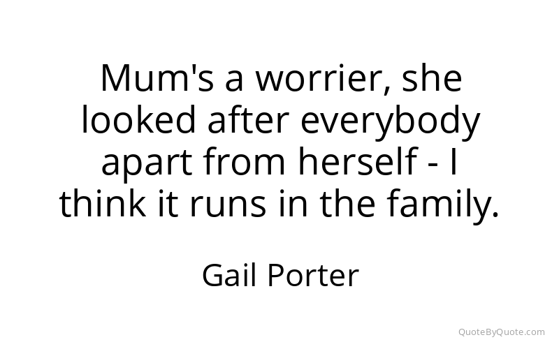 Preview image for this quote by Gail Porter