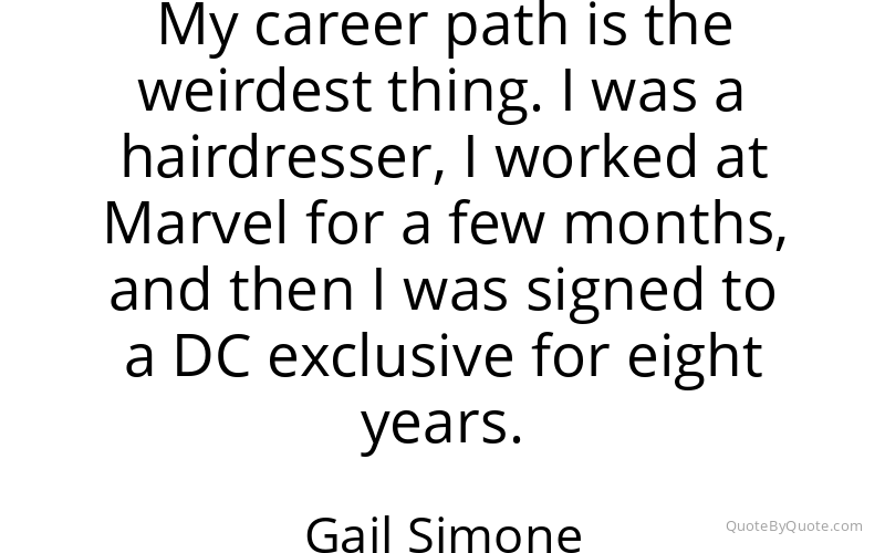 Preview image for this quote by Gail Simone