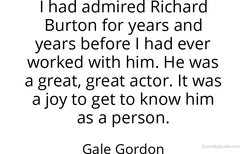 Preview image for this quote by Gale Gordon
