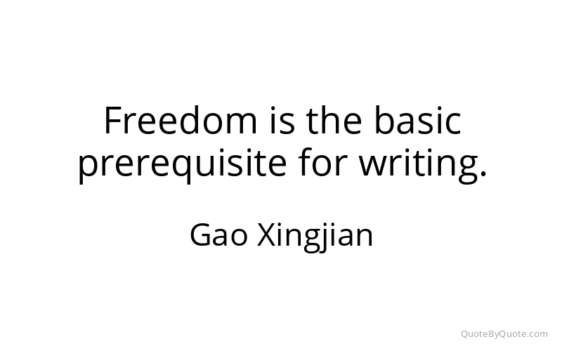 Preview image for this quote by Gao Xingjian