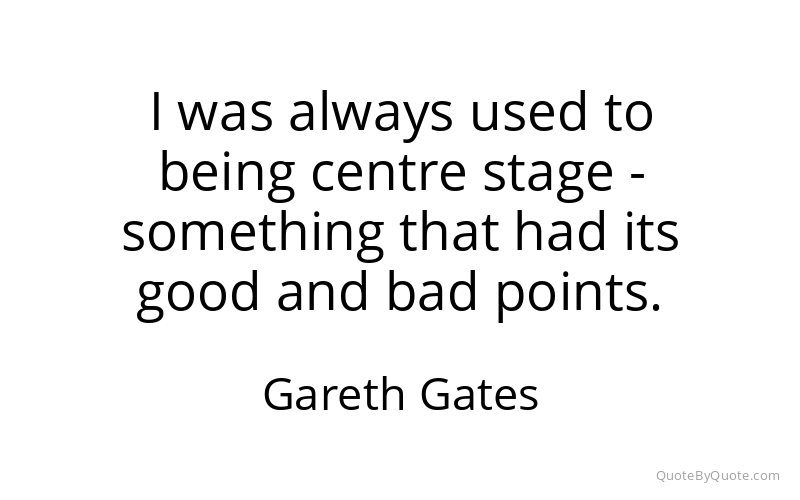 Preview image for this quote by Gareth Gates