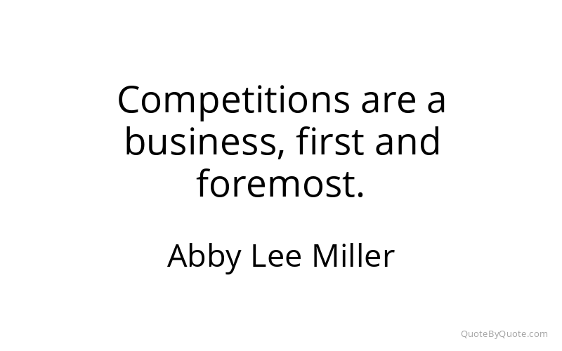 Preview image for this quote by Abby Lee Miller