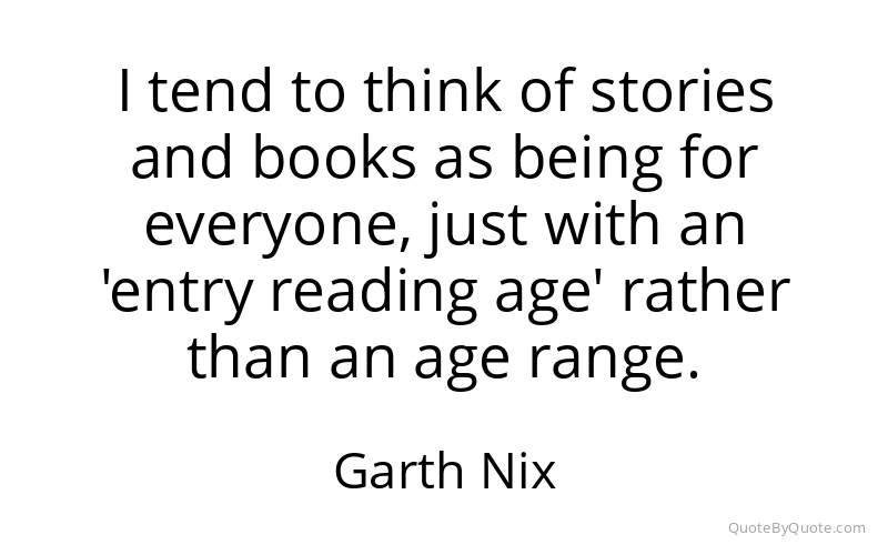 Preview image for this quote by Garth Nix