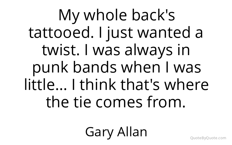 Preview image for this quote by Gary Allan
