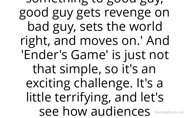 Preview image for this quote by Gavin Hood