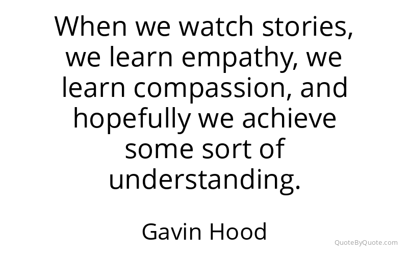 Preview image for this quote by Gavin Hood