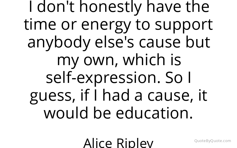 Preview image for this quote by Alice Ripley