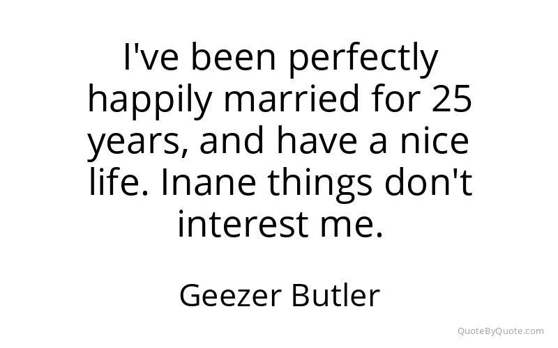 Preview image for this quote by Geezer Butler