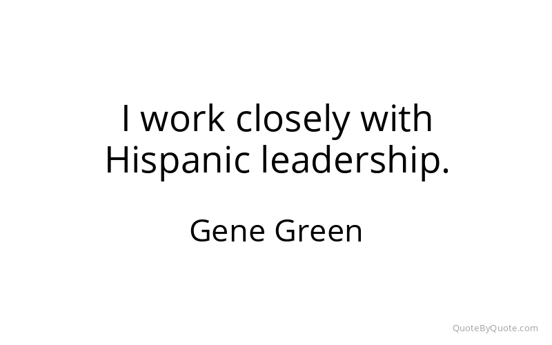 Preview image for this quote by Gene Green