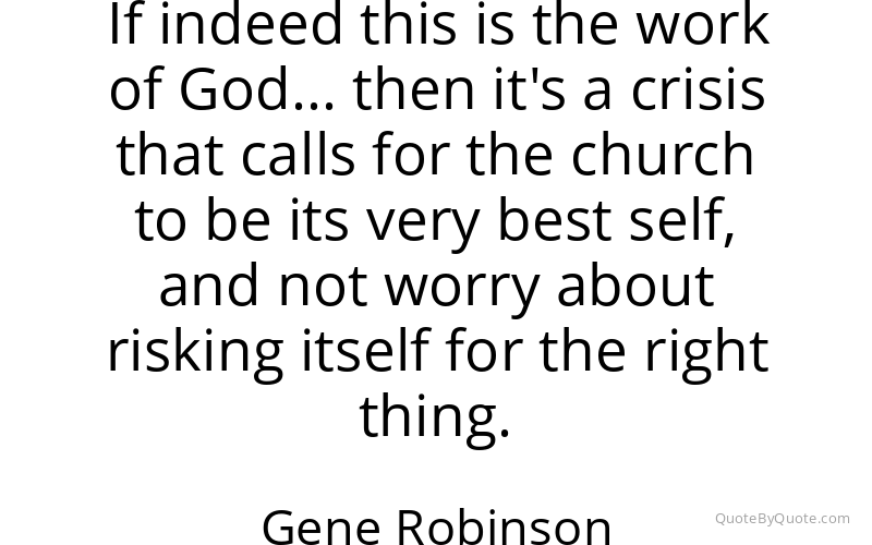Preview image for this quote by Gene Robinson
