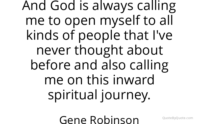 Preview image for this quote by Gene Robinson