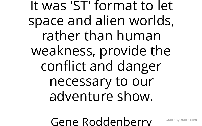 Preview image for this quote by Gene Roddenberry