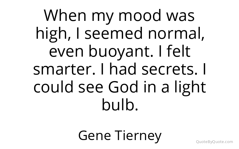 Preview image for this quote by Gene Tierney