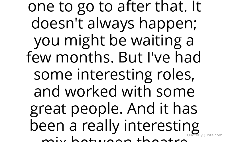 Preview image for this quote by Genevieve O'Reilly