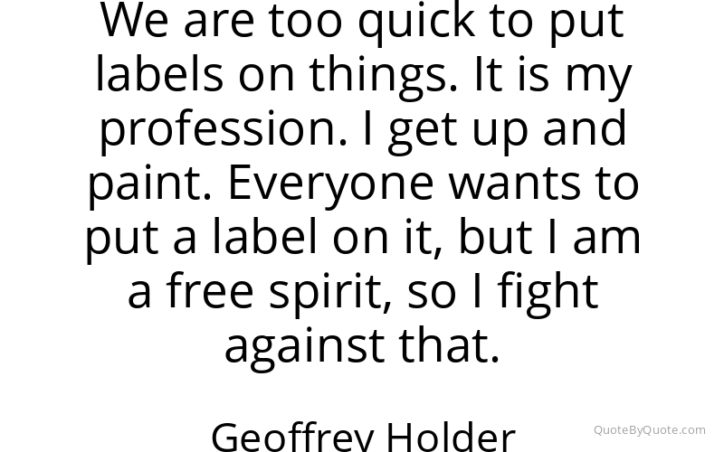 Preview image for this quote by Geoffrey Holder