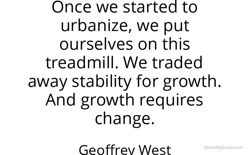Preview image for this quote by Geoffrey West