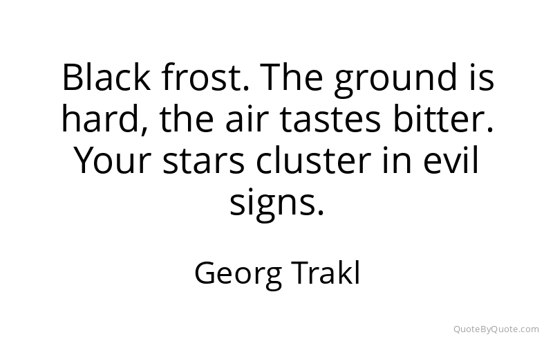 Preview image for this quote by Georg Trakl