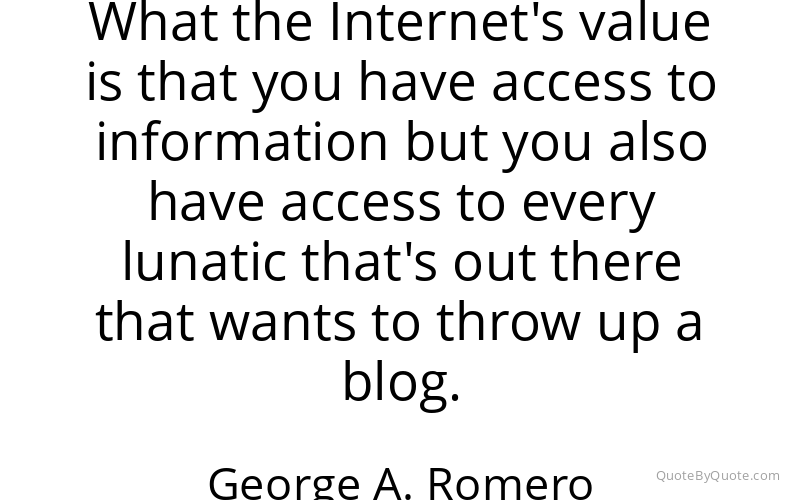 Preview image for this quote by George A. Romero
