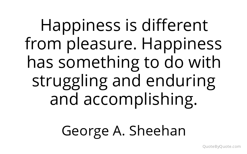Preview image for this quote by George A. Sheehan