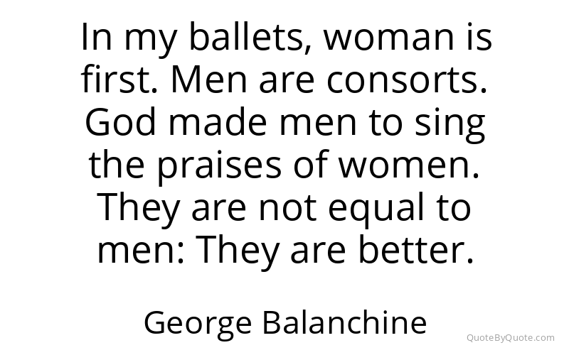 Preview image for this quote by George Balanchine