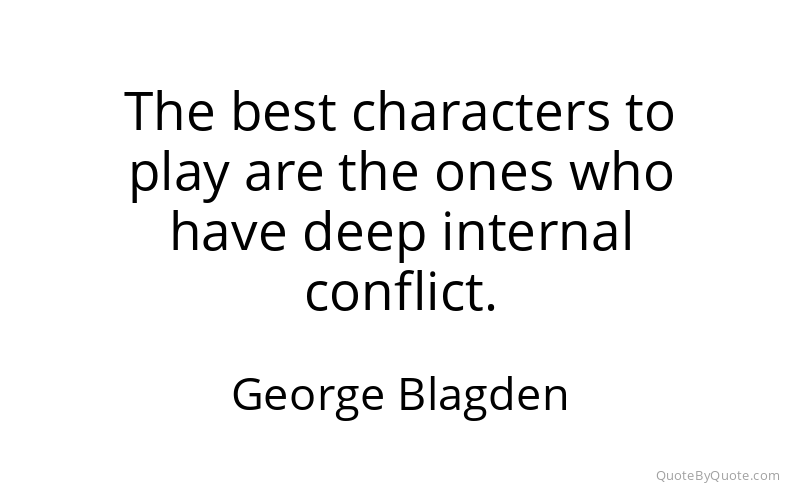 Preview image for this quote by George Blagden