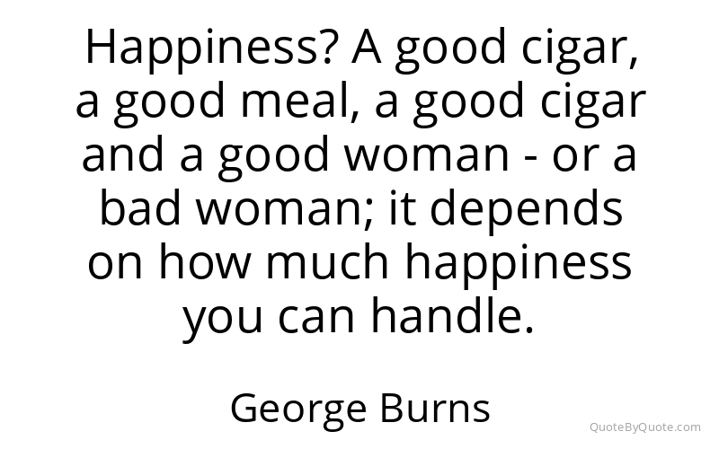 Preview image for this quote by George Burns