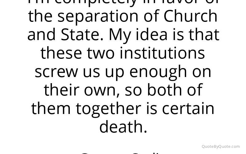 Preview image for this quote by George Carlin